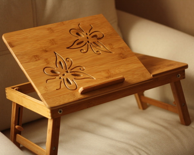 Столик бамбуковый для ноутбука Elegance