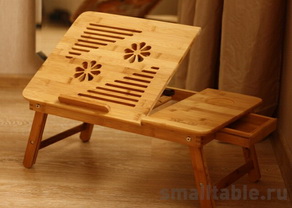 Столик бамбуковый для ноутбука Helper 11